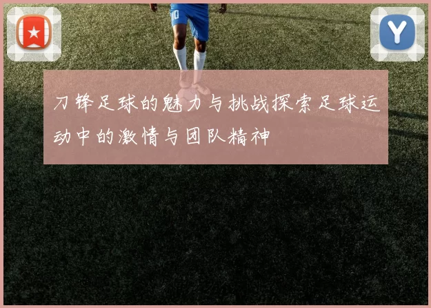 刀锋足球的魅力与挑战探索足球运动中的激情与团队精神